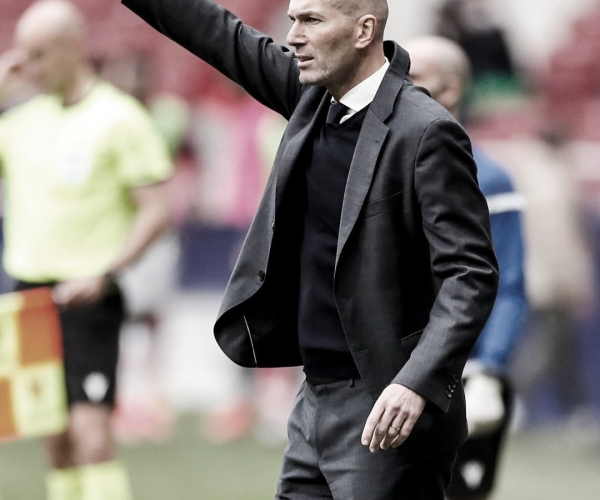 Zidane: “Partimos
de cero, la ida fue la ida y ahora será complicado”