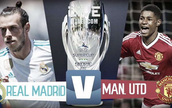 Real Madrid - Manchester United, Supercoppa Europea 2017 (2-1): Casemiro, Isco, poi Lukaku