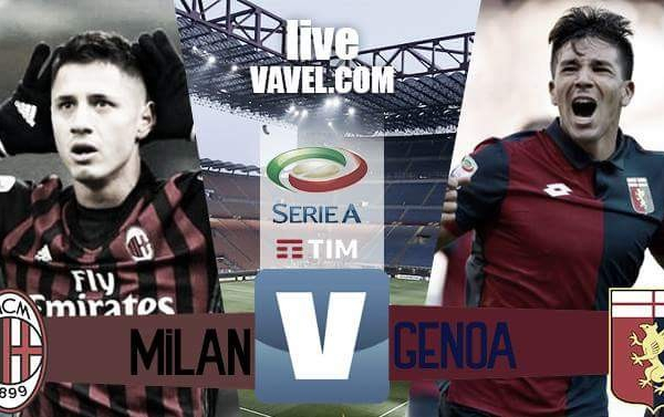 Risultato finale Milan - Genoa in Serie A 2016/17 (1-0): Mati Fernandez regala il successo ai rossoneri