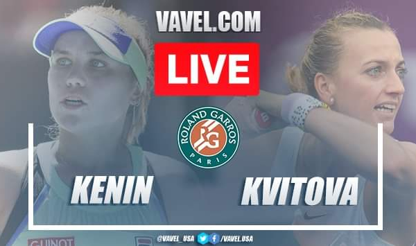 French Open: Sofia Kenin vs Petra Kvitova: Live Score and Stream updates