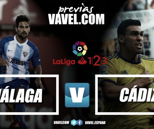 Previa Málaga CF - Cádiz CF: duelo por el ascenso