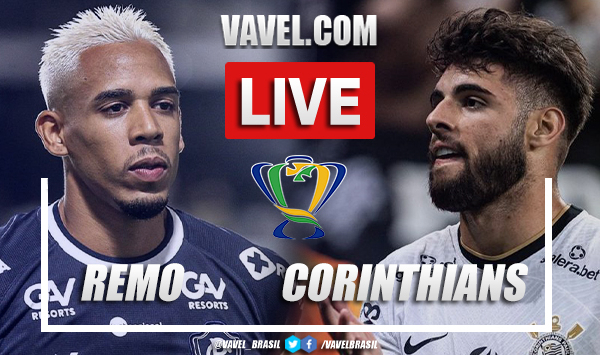 Gols e melhores momentos de Remo x Corinthians pela Copa do Brasil (2-0)