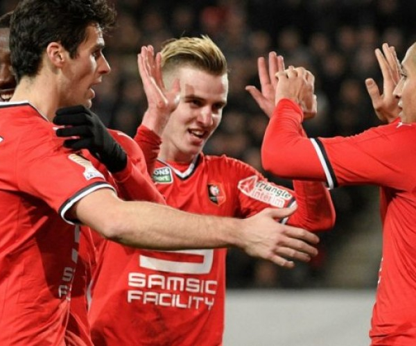 Stade Rennais FC - ESTAC Troyes (2-0) : Rennes poursuit sa course pour la 5ème place