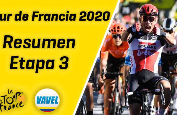 Tour de Francia 2020, etapa 3: Caleb Ewan remontó en el sprint y Julian Alaphilippe sigue líder