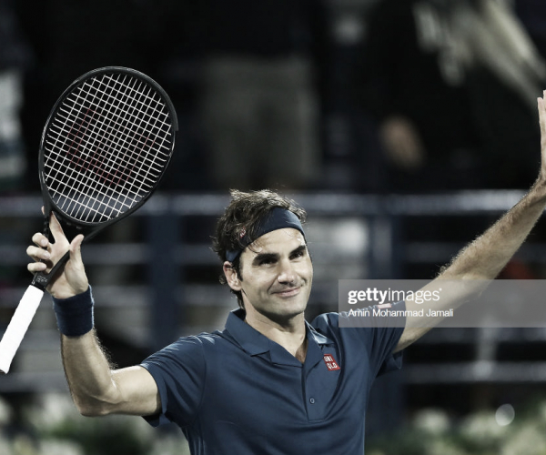 Federer jugará su primera final de 2019 en Dubai