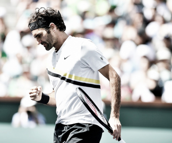 Atp Indian Wells, un Federer spento si salva contro Coric