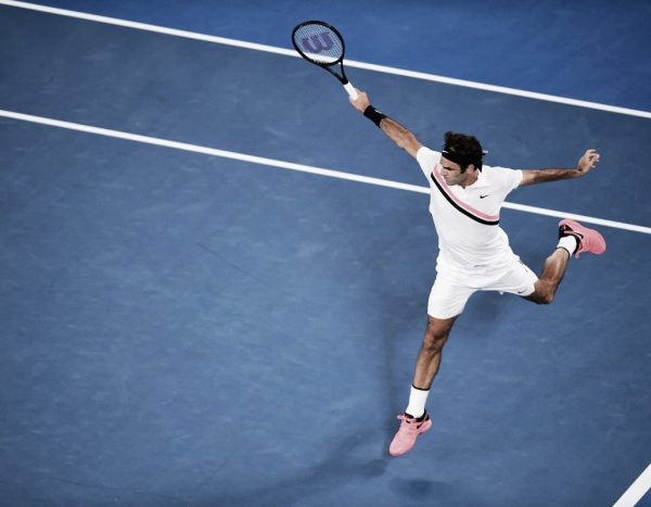 Australian Open, i numeri di Roger Federer