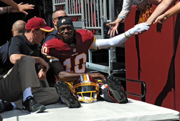 Robert Griffin III Diagnosed With Dislocated Ankle