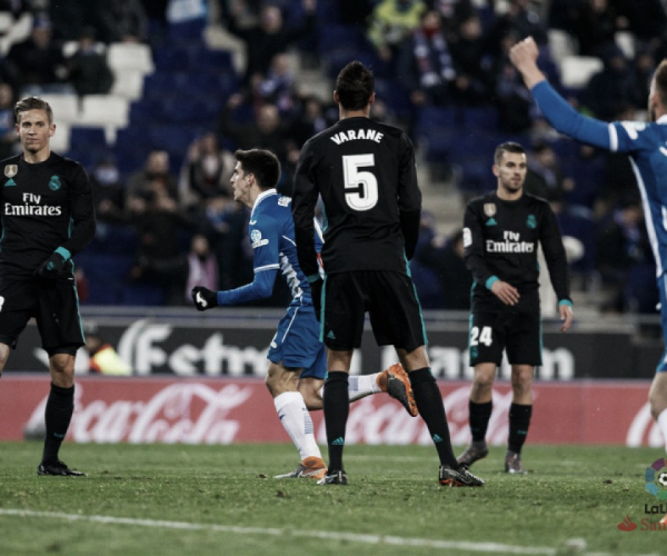 Liga, brusca frenata del Real Madrid contro l'Espanyol