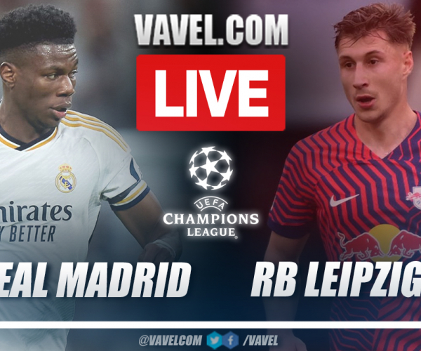 Goals and Highlights Real Madrid vs Leipzig in Champions League (1-1)