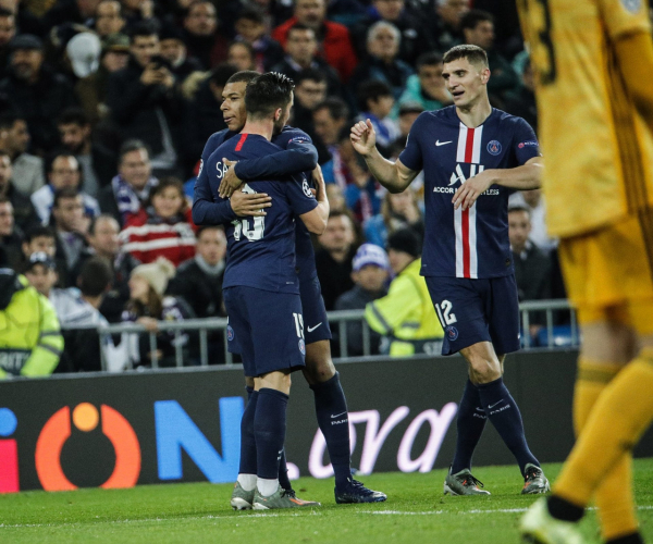 Bale stampa sul palo i tre punti del Real: il PSG in rimonta fa 2-2 al Bernabeu