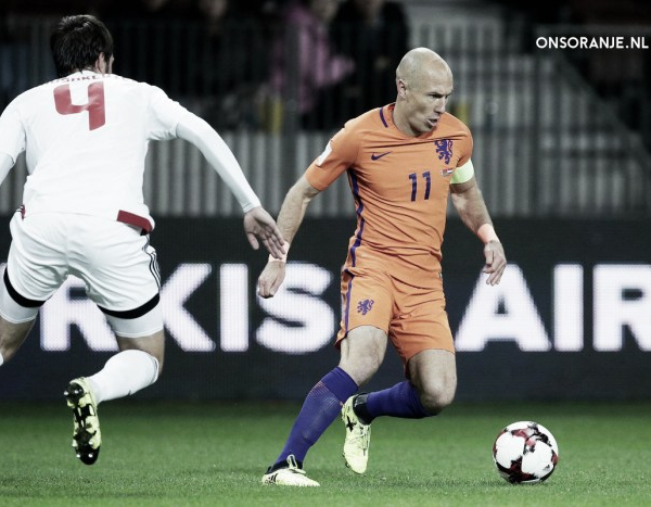Robben entrega os pontos e diz que Holanda não conseguirá golear Suécia para ir à Copa