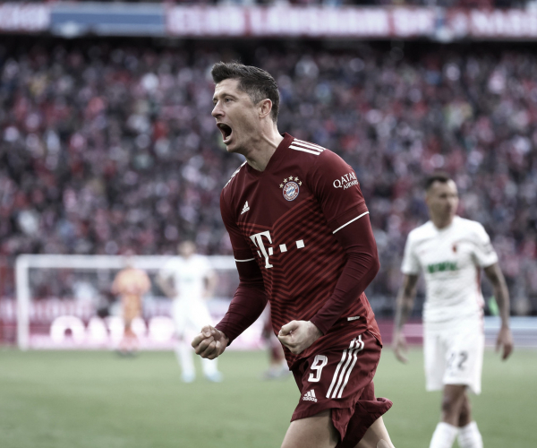Lewandowski rescató al Bayern Múnich