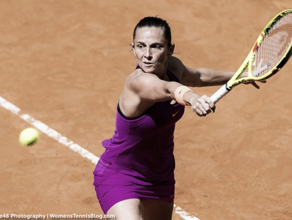 WTA Madrid: Roberta Vinci fends off the tough resistance of Daria Kasatkina
