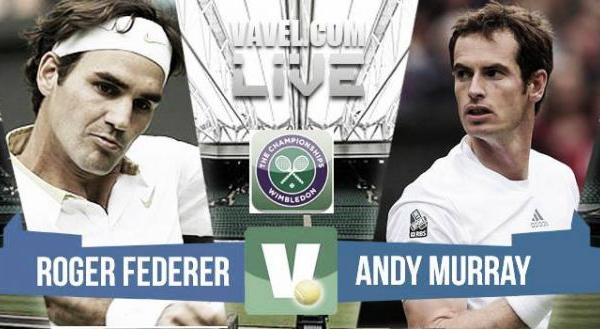 Live Murray - Federer, risultato semifinale Wimbledon 2015  (0-3)