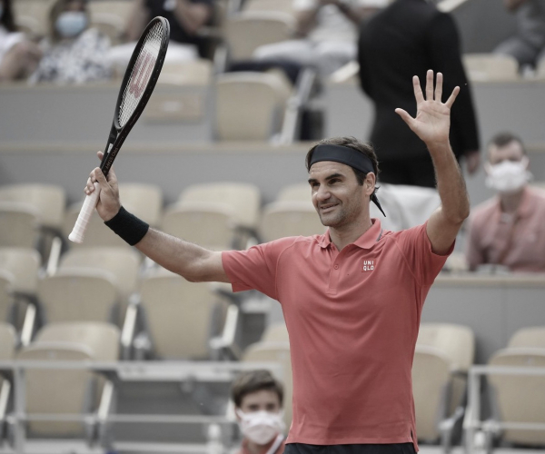 Tres partidos duró Roger Federer en Roland Garros