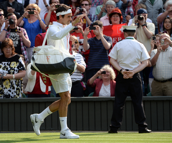 Re Roger abdica, Federer saluta Wimbledon