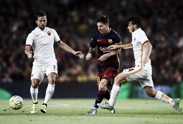 Partita Barcellona - Roma in Champions League 2015/2016 (6-1)