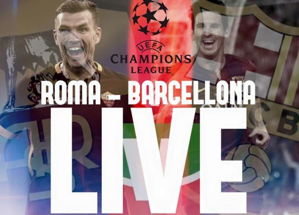 Live Roma - Barcellona, risultato partita Champions League 2015/16  (1-1)