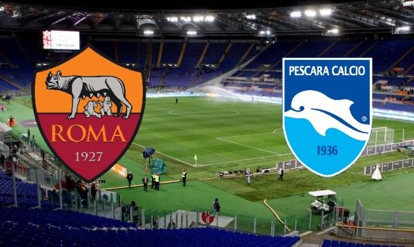 Roma-Pescara, le formazioni ufficiali