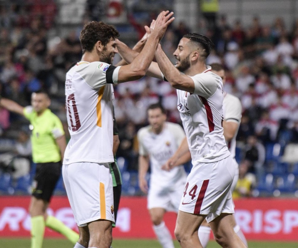 Serie A - La Roma sconfigge il Sassuolo e Di Francesco blinda il terzo posto