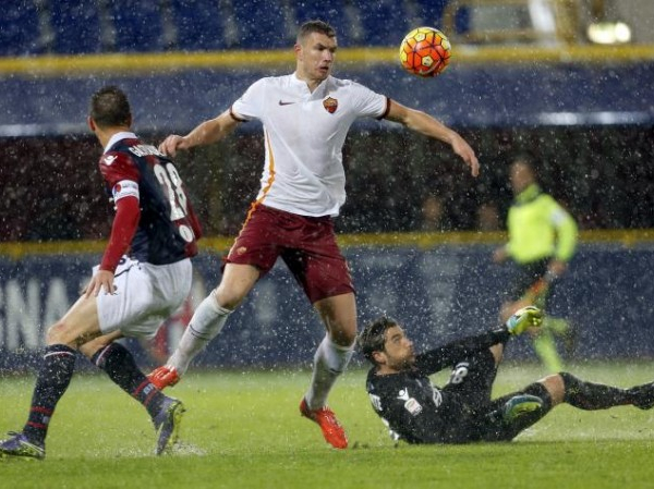 Roma - Bologna, Serie A 2016 (1-1): Rossettini sblocca, Salah impatta