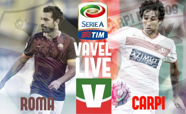Risultato Roma - Carpi, Serie A 2015/2016 (5-1): a segno Manolas, Pjanic, Gervihno, Salah e Digne
