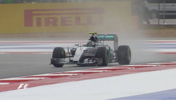 F1 Austin, lampo Rosberg in qualifica