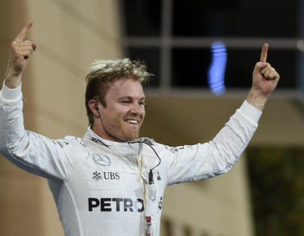 GP Bahrain: Rosberg è il principe del deserto, Ferrari 2° con Raikkonen