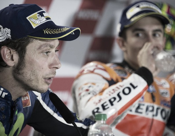 Valentino Rossi delighted with a 'weekend to forget' for Jorge Lorenzo