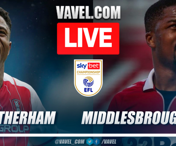 Highlights and goals of Rotherham United 1-0 Middlesbrough in EFL Champiosnhip