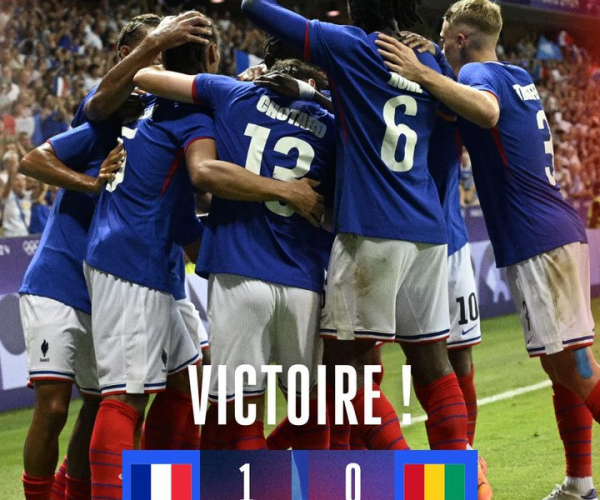 L' Equipe de France gagne de justesse et se qualifie pour les quarts de finale des J.O 