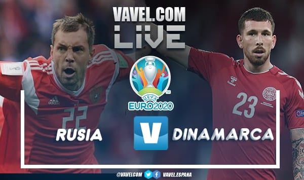 Resumen Rusia vs Dinamarca en la Eurocopa 2021