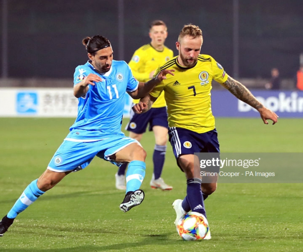 San Marino 0-2 Scotland: McClean & Russell show the way in Serravalle