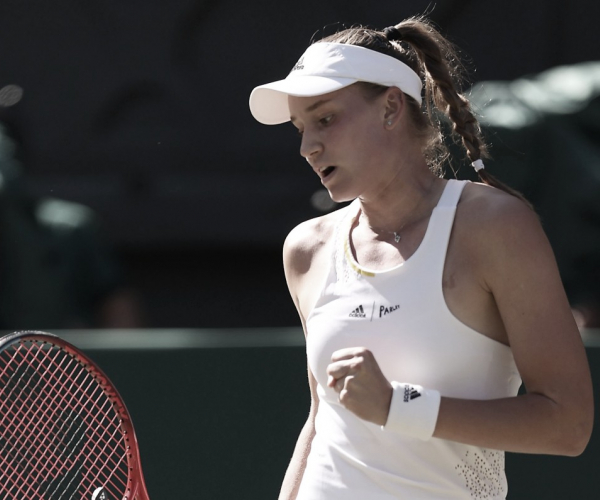 Com grande atuação, Rybakina domina Halep e vai à decisão de Wimbledon