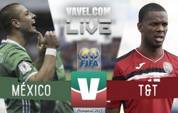Resultado y goles del México 3-1 Trinidad y Tobago del Hexagonal Final 2017
