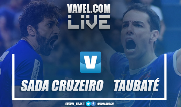 Resultado Sada Cruzeiro x EMS Taubaté online pela semifinal da Superliga Masculina 2019 (1-3)