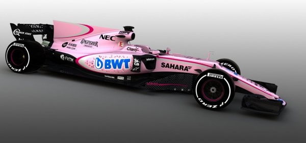 Oficial: Force India fecha acordo com BWT e seus carros passam a ser rosa