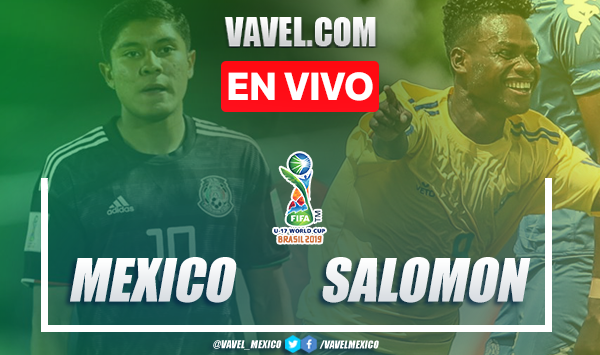 Goles y resumen México 8-0 Islas Salomón en Mundial Sub-17 2019
