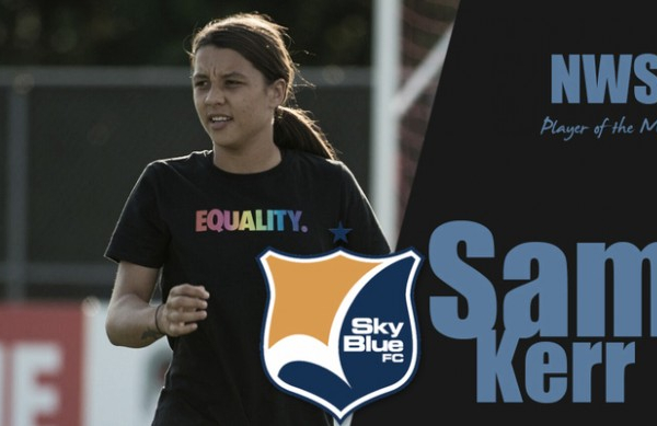 Sam Kerr named Player of the Month for the month of June