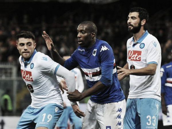 Diretta Napoli - Sampdoria in risultato partita Serie A (4-1)