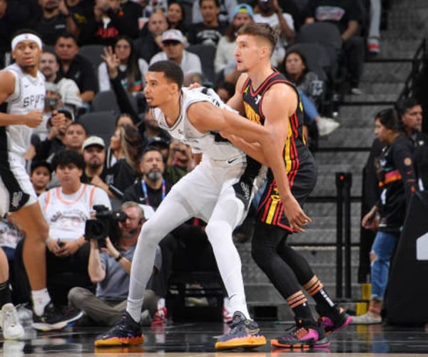 Highlights and points of the San Antonio Spurs 99-109 Atlanta Hawks in NBA