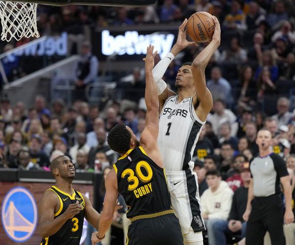 Points and Highlights: San Antonio Spurs 126-113 Golden State Warriors in NBA 2024