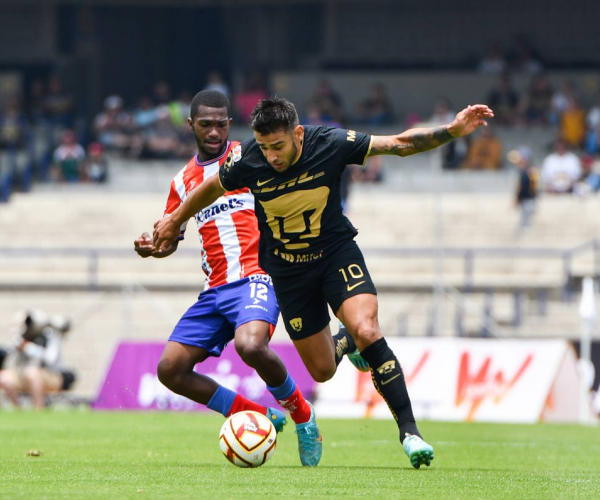 Goles y resumen del San Luis 3-1 Pumas en Liga MX 2024