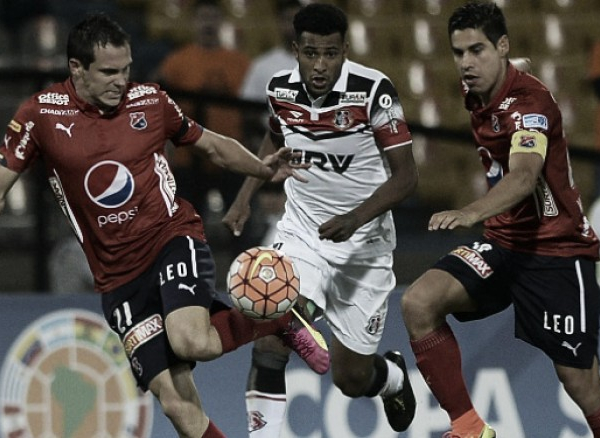 Resultado Santa Cruz x Independiente Medellín na Copa Sul-Americana 2016 (3-1)