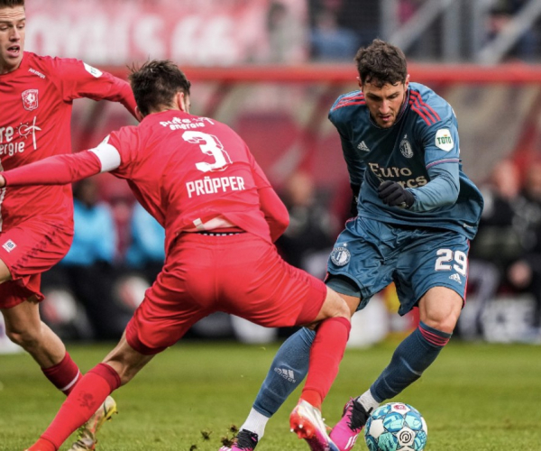 Goles y Resumen del Twente 2-1 Feyenoord en la Eredivisie