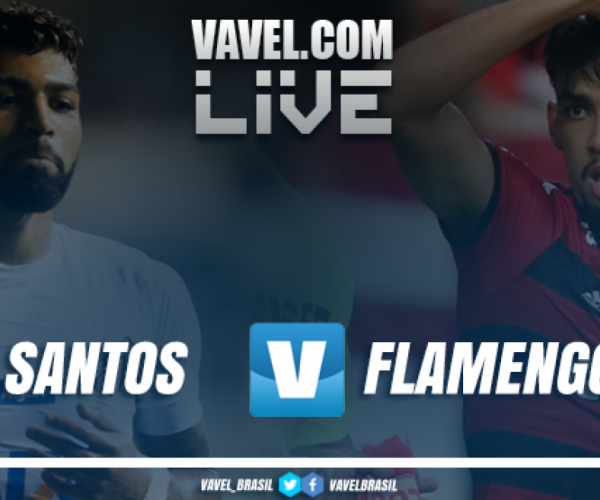 Resultado Santos x Flamengo pelo Campeonato Brasileiro 2018 (1-1)