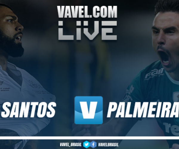Resultado Santos 1 x 1 Palmeiras pelo Campeonato Brasileiro 2018