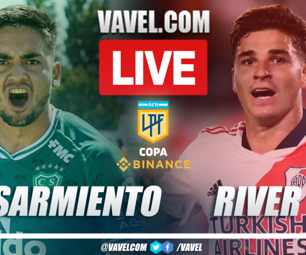 Goals and Highlights: Sarmiento 0-7 River Plate in Copa de la Liga Profesional