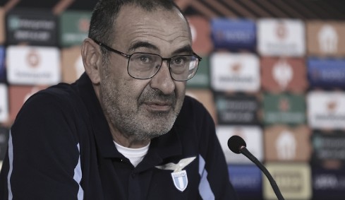 La historia de Sarri, el nuevo líder de la Lazio